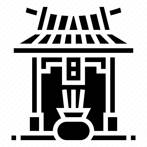 Building, china, chinese, shrine icon - Download on Iconfinder