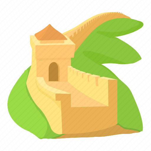 Cartoon, china, chinese, chinese wall, great, travel, wall icon - Download on Iconfinder