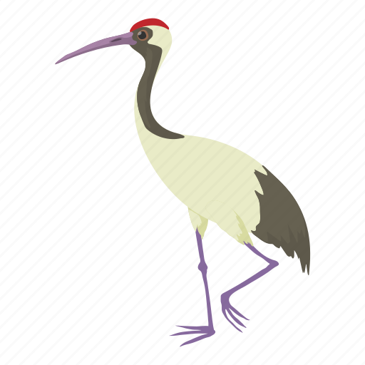 Animal, bird, cartoon, chinese, chinese crane, crane, heron icon - Download on Iconfinder