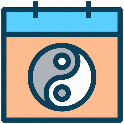 Chinese, calendar, event, china, agenda icon - Download on Iconfinder