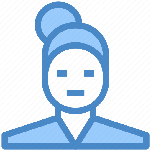 Chinese, people, female, woman, avatar icon - Download on Iconfinder