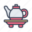 chinese, event, festival, happy, year, teapot, drink, tea, cup 