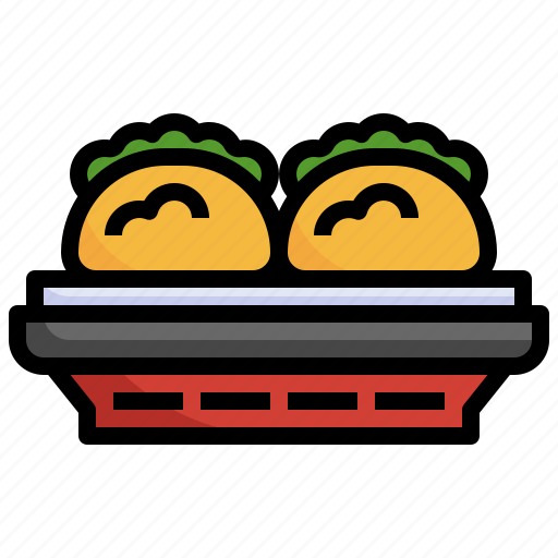 Roujiamo, dimsum, food, gastronomy, chinese icon - Download on Iconfinder