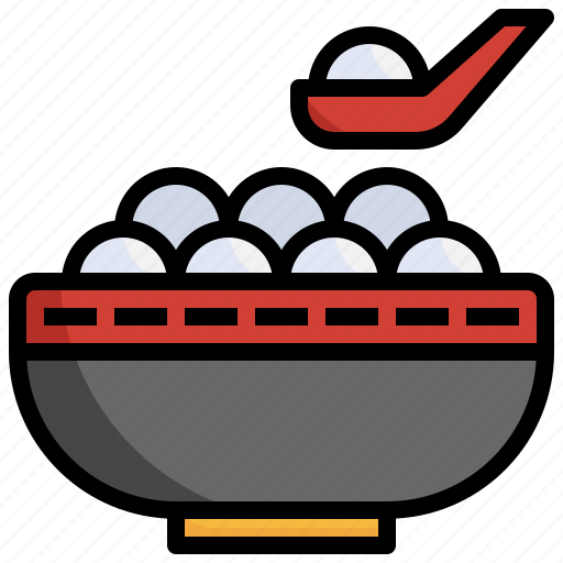 Tangyuan, food, traditional, chinese, rice icon - Download on Iconfinder