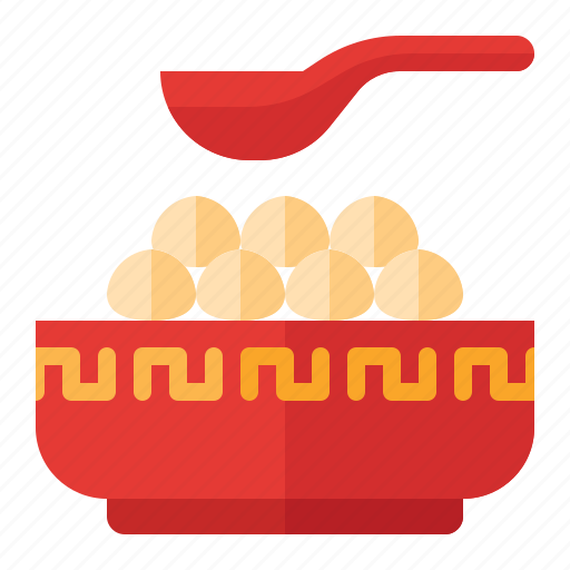 Chinese, food, meal, cuisine, tangyuan icon - Download on Iconfinder