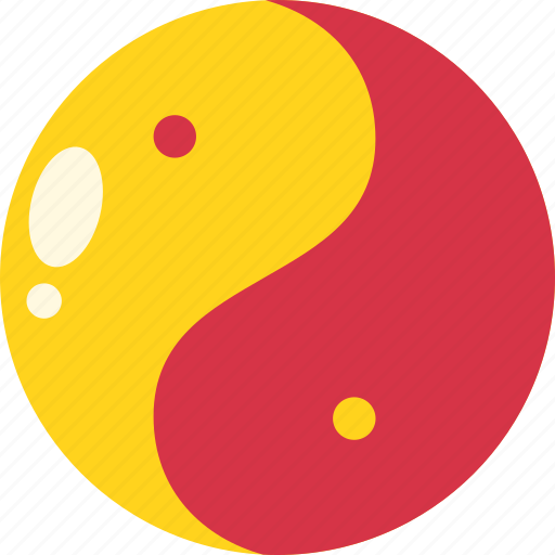 Lunar, new year, chinese, yin yang icon - Download on Iconfinder