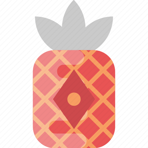 Chinese lantern, decoration, pineapple lantern, red lantern, red pineapple icon - Download on Iconfinder