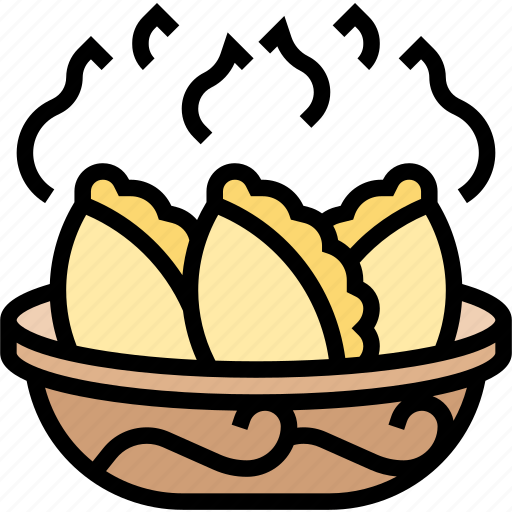 Dumplings, meat, menu, asian, gourmet icon - Download on Iconfinder
