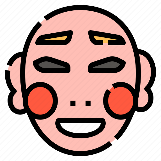 Asian, avatar, chinese, face, mask, smiley icon - Download on Iconfinder