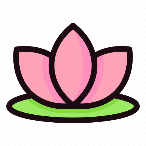 Floral, flower, lotus, plant, blossom icon - Download on Iconfinder