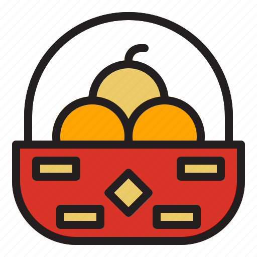 Chinese, food, basket, chinese new year icon - Download on Iconfinder