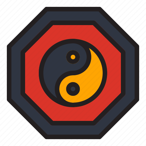 Chinese, yin, yang, chinese new year icon - Download on Iconfinder