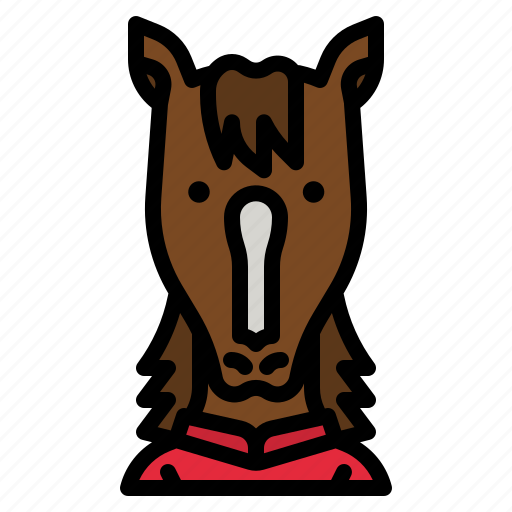 Horse, animals, chinese, new, year icon - Download on Iconfinder