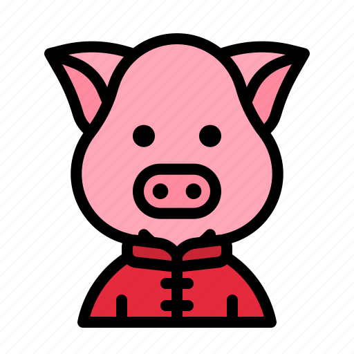 Pig, animal, kingdom, wildlife, farm icon - Download on Iconfinder