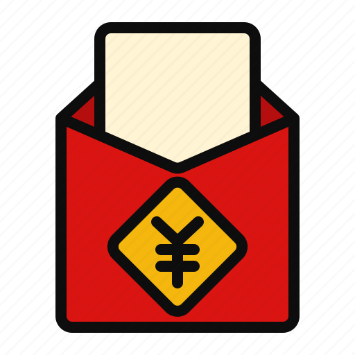 Red, packet, document, red packet icon - Download on Iconfinder