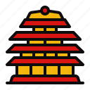 kuil, pagoda, temple, shrine