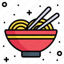 noodles, bowl, chopsticks, chinese, food, ramen, spaghetti