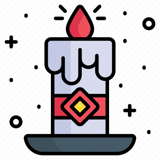 Candle, culture, flame, fire, decoration, illumination, light icon - Download on Iconfinder