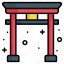 torii gate, gate, architecture, torii, china, building, monument 