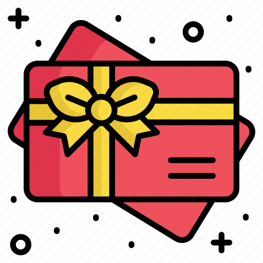 Gift, card, chinese, new year, ribbon, bow, present icon - Download on Iconfinder