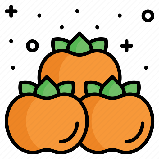 Persimmon, kaki, fruit, chinese, nutrition, diet, sweet icon - Download on Iconfinder