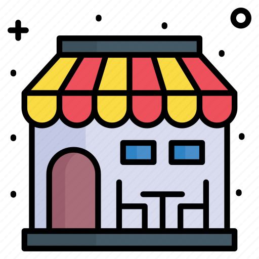 Restaurant, building, shop, hotel, architecture, store, cafe icon - Download on Iconfinder