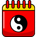 calendar, chinese, lunar, vector, china, asian, banner, traditional, happy