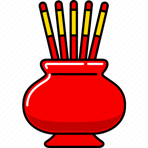 Incense, stick, aroma, chinese, meditation, asian, smoke icon - Download on Iconfinder