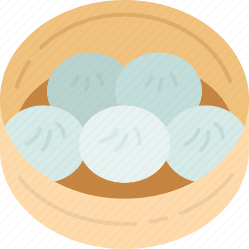 Dumpling, steamed, food, cuisine, asian icon - Download on Iconfinder