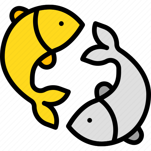 Carp, china, chinese new year, culture, lunar new year, oriental, twin koi fish icon - Download on Iconfinder