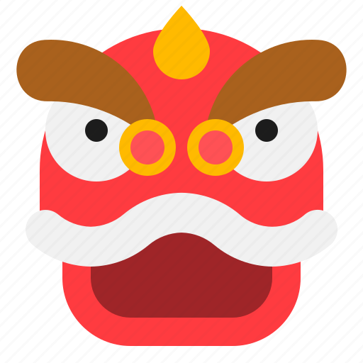 China, chinese new year, culture, head, lion dance, lunar new year icon - Download on Iconfinder