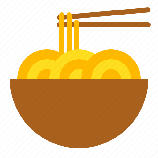 Asian food, bowl, china, chopstick, noodles icon - Download on Iconfinder