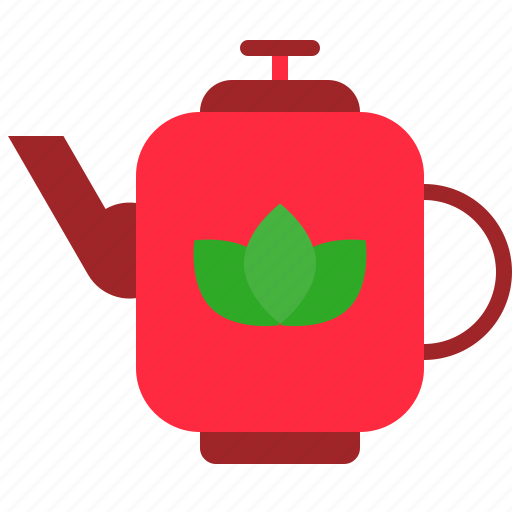 Asian, beverage, china, chinese new year, drink, green tea, pot icon - Download on Iconfinder