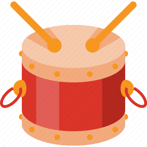 Drum, traditional, music, celebration, festival, chinese new year, chinese icon - Download on Iconfinder