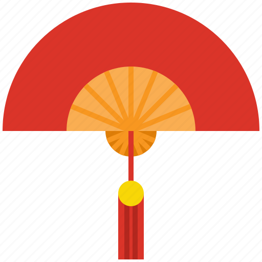 Paper fan, hand fan, asian fan, china, traditional fan, asia, chinese icon - Download on Iconfinder