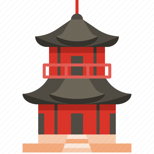 Pagoda, temple, building, architecture, chinese, china, asia icon - Download on Iconfinder