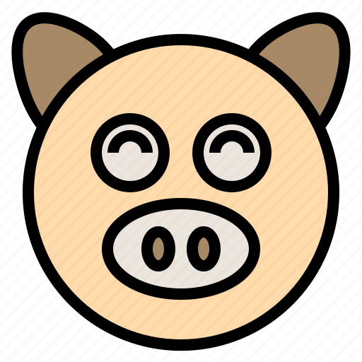 Celebration, chinese, culture, festival, lunar, pig, traditional icon - Download on Iconfinder