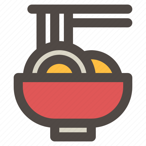 Bowl, chinese new year, food, noodles, ramen icon - Download on Iconfinder