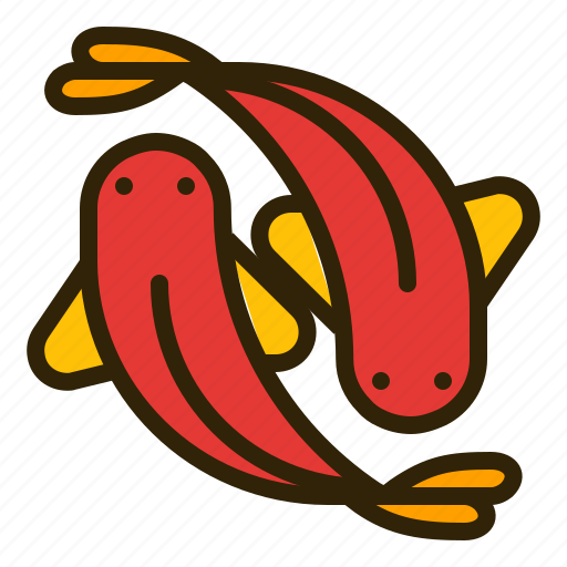 Carp, chinese new year, fish, fortune, lunar, oriental, spring festival icon - Download on Iconfinder