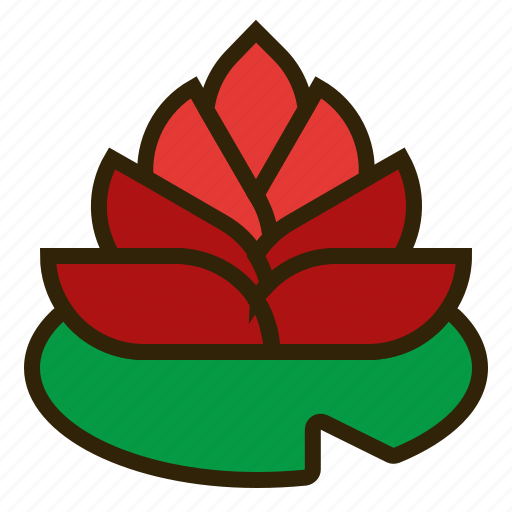 Chinese new year, flower, lotus, lunar, oriental, plant, spring festival icon - Download on Iconfinder