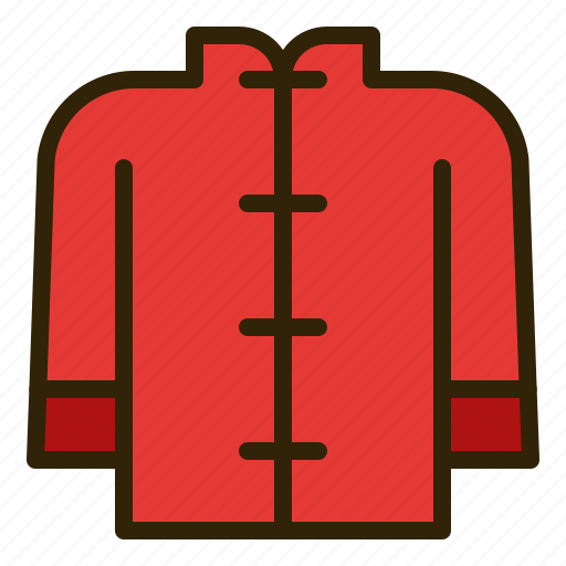 Changshan, chinese new year, chinese shirt, clothing, lunar, oriental, spring festival icon - Download on Iconfinder