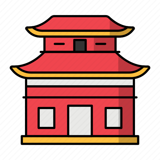 Chinese temple, tomb, building, architecture, monument, traditional, pagoda icon - Download on Iconfinder