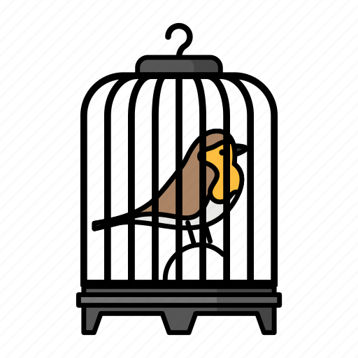 Bird, cage, pet, lifestyle, parrot, traditional icon - Download on Iconfinder