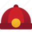 cap, man, new, chinese, lunar, hat, new-year 