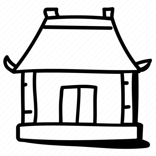 Chinese house, home, homestead, residence, accomodation icon - Download on Iconfinder