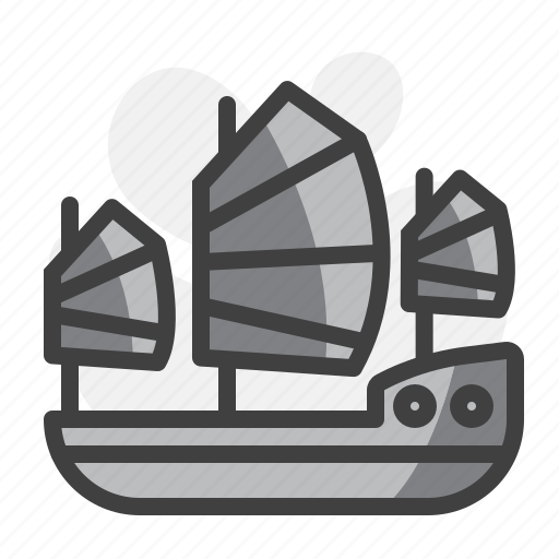 New, ship, war, year, chinese icon - Download on Iconfinder