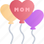 mothers day, celebration, mom, balloons, decoration, ornament, love 