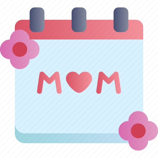 Mothers day, celebration, mom, calendar, date, event icon - Download on Iconfinder