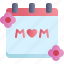 mothers day, celebration, mom, calendar, date, event 