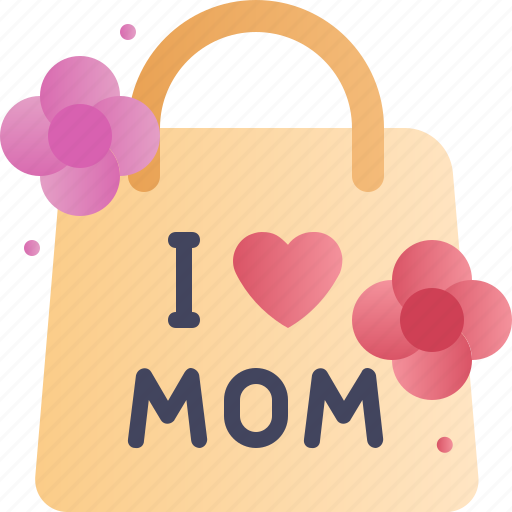 Mothers day, celebration, mom, tote bag, bag, gift icon - Download on Iconfinder